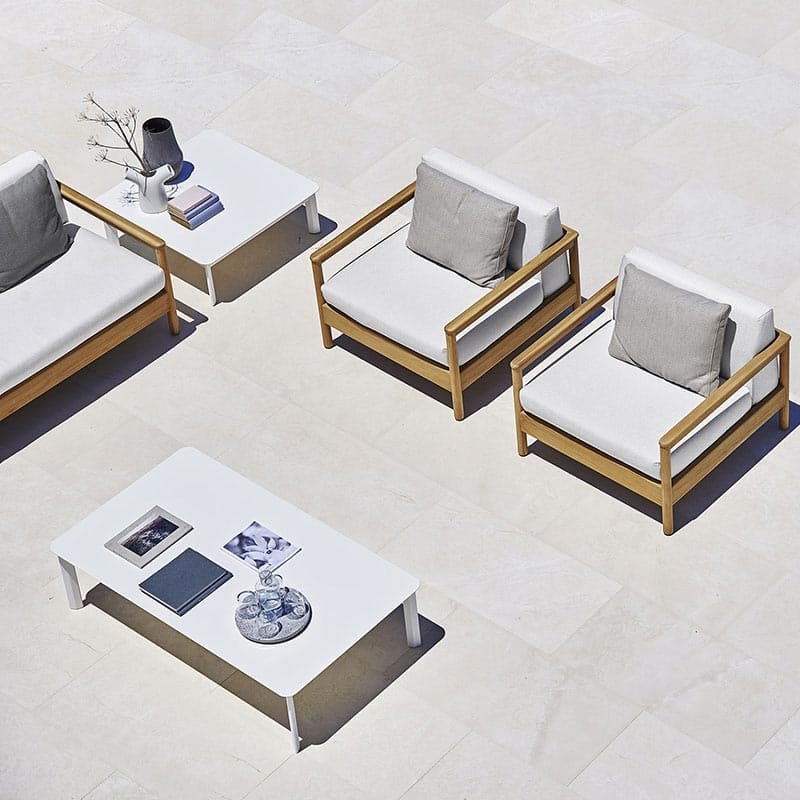 System Outdoor Coffee Table by Varaschin