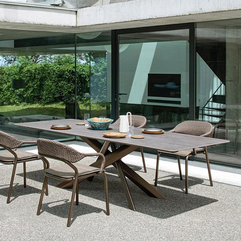 System Star Outdoor Table by Varaschin