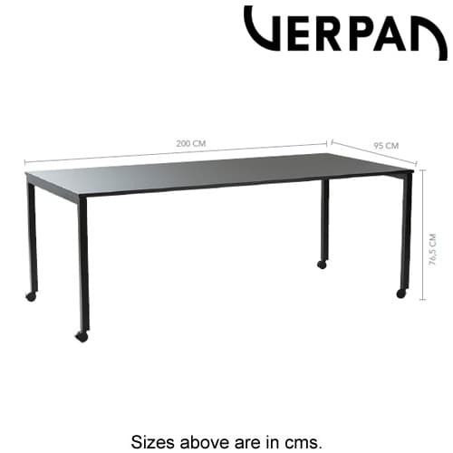 Panton Move White Dining Table by Verpan