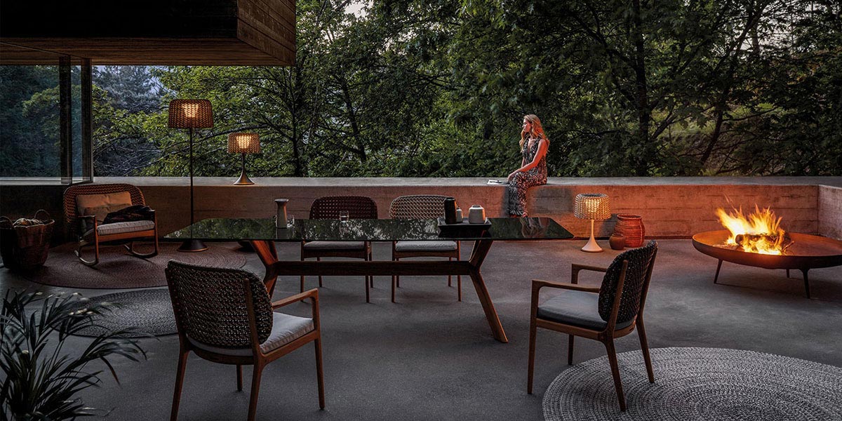 New Arrivals Luxurious Teak Outdoor Furniture by Gloster