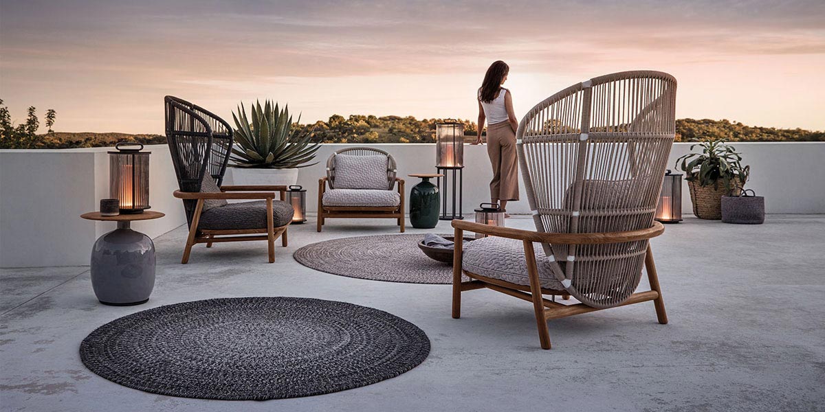 New Arrivals Luxurious Teak Outdoor Furniture by Gloster