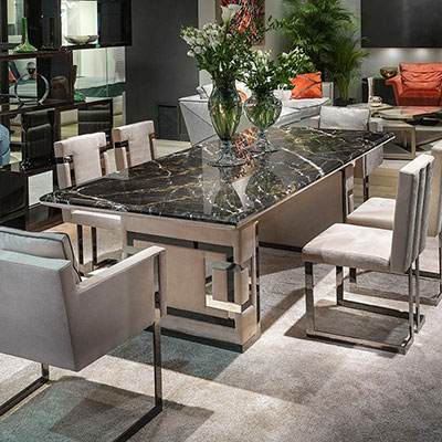 silvano luxury dining table