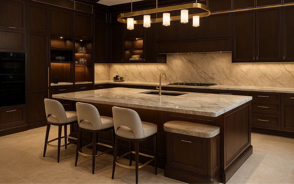 Open display kitchen storage solutions