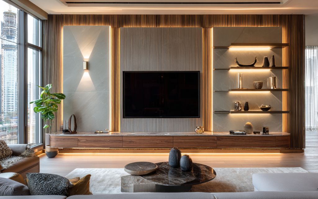 Transforming your living space with a sophisticated media solution that balances form and function