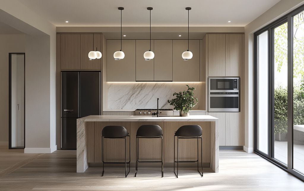 Elegant Small Kitchen Design for Contemporary Homes