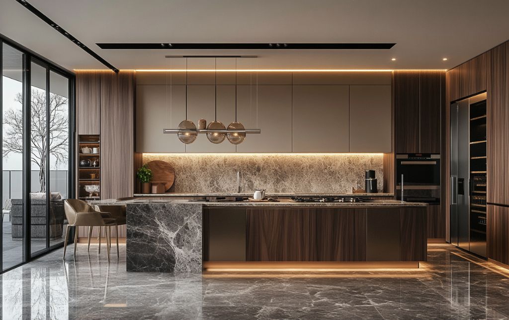 Vertical Integration and Ceiling-Height Cabinetry