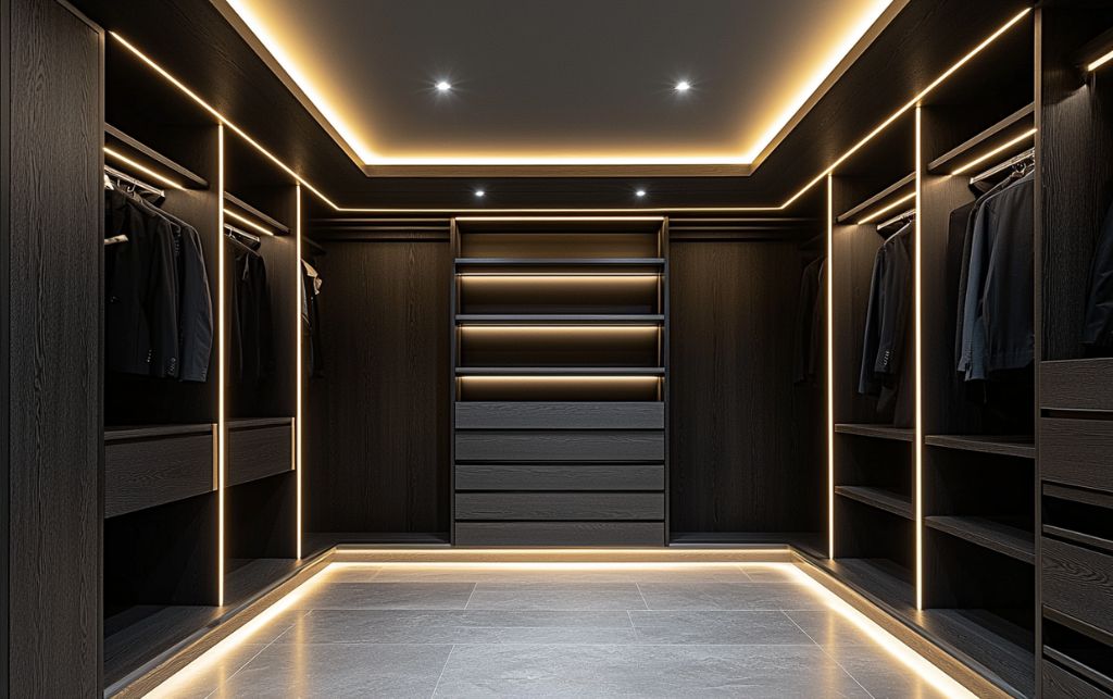 Technology integration in wardrobes