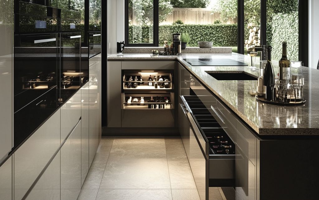 Galley kitchen efficiency systems and design