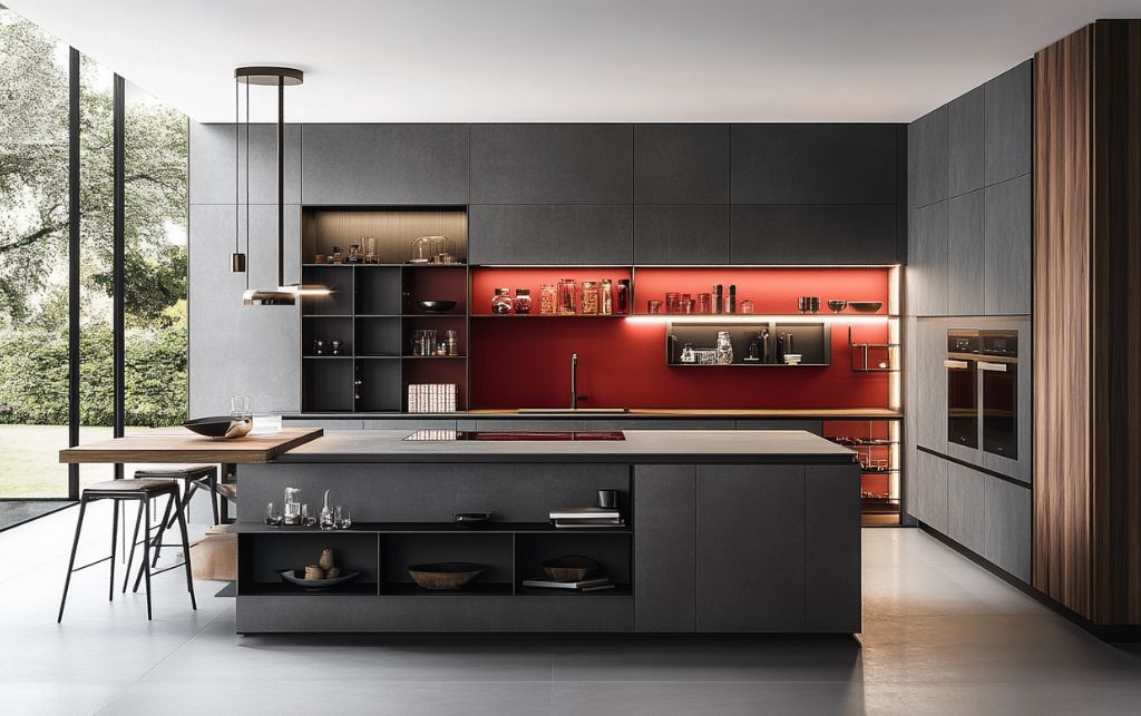 Integration with Contemporary Kitchen Design