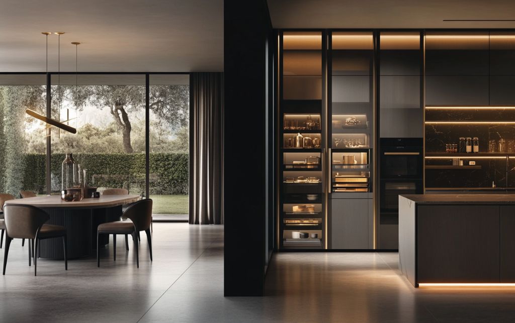 Classic kitchen handles demonstrating timeless design principles