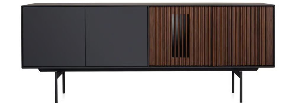 Ka-Bera B 011 Sideboard by al2 with asymmetric geometric patterns