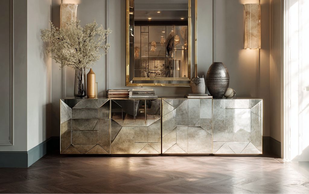 Guide to choosing the perfect mirrored sideboard for your interior