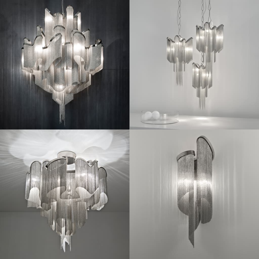 Stream chandelier by Terzani