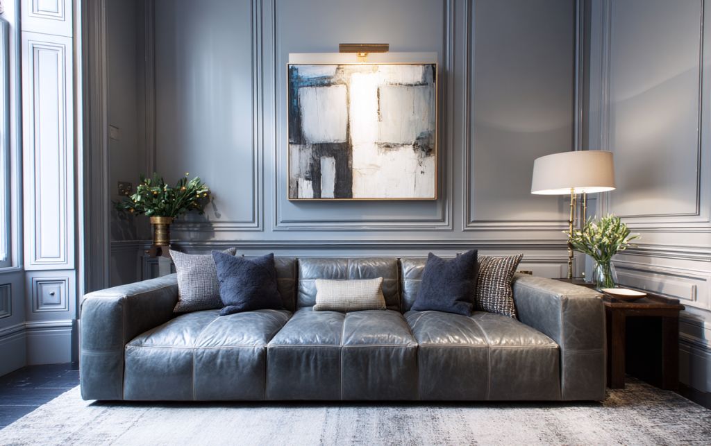 Interior designer's perspective on sofa selection showing style and functionality balance