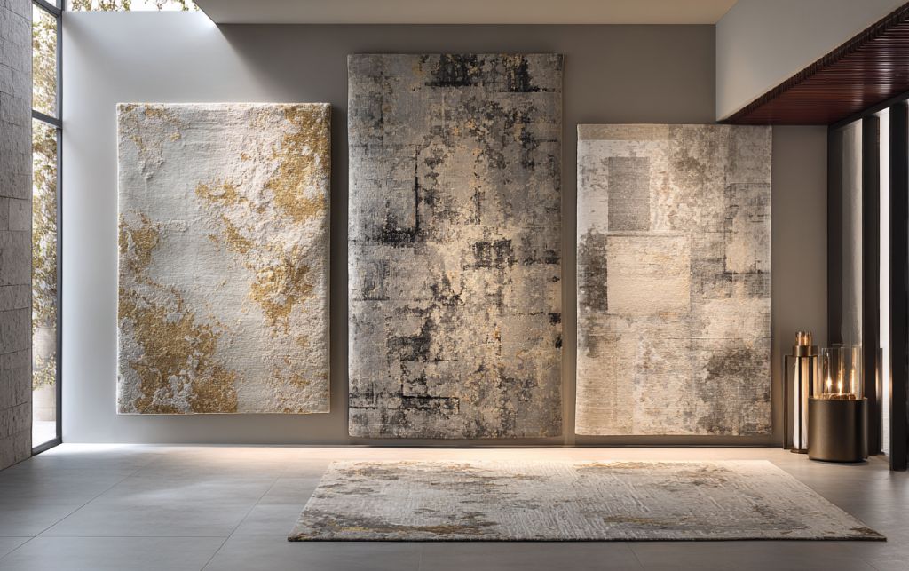 Comparison of hand knotted, hand tufted, and machine-made rug construction