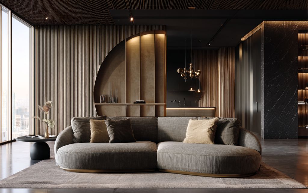 Statement seating examples in luxury interiors