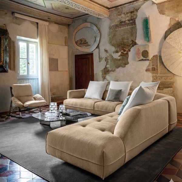 Starman Sofa by Arketipo in beige