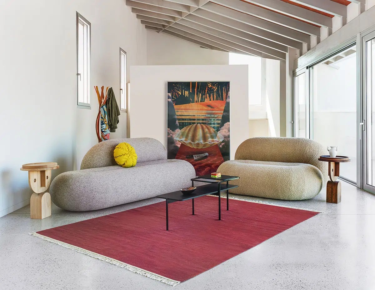 Loop Sofa by Sancal - contemporary foam sofa with customisable colour options