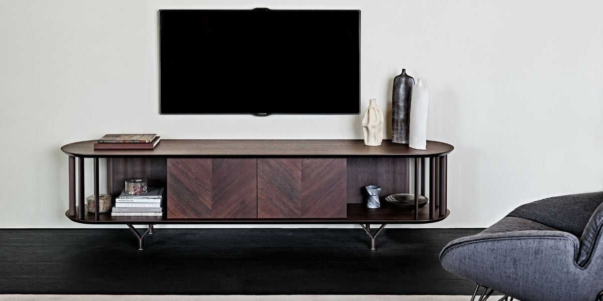 modern wooden tv units