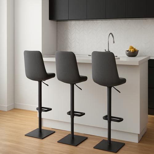 12 Best Grey Bar Stools That Top Interior Designers Recommend