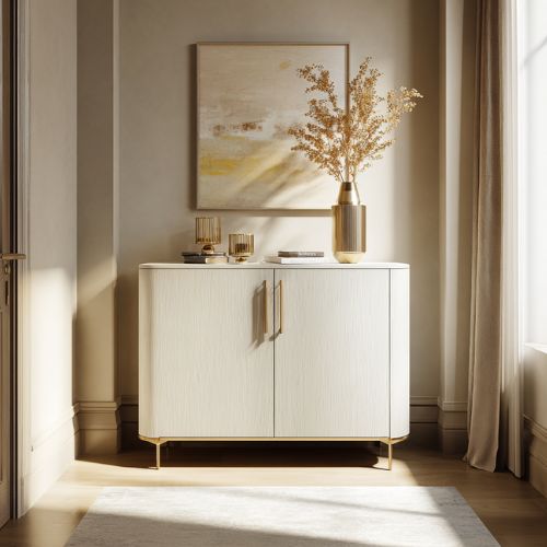 12 Small White Sideboards that Interior Designers Love