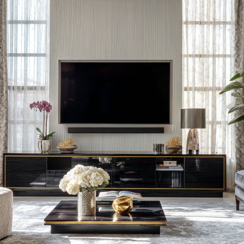 7 Best Black Wood TV Units for Luxury Homes in 2026