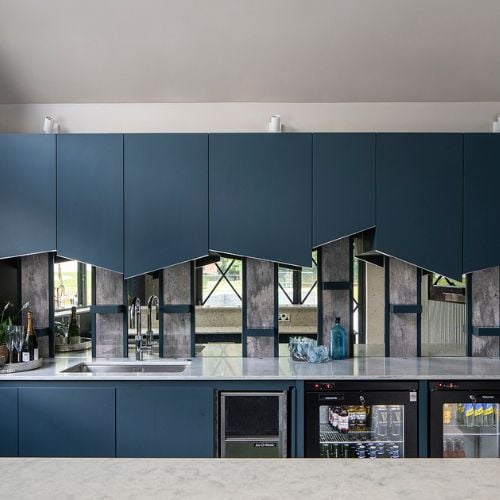How Top Designers Are Styling the Blue Kitchen