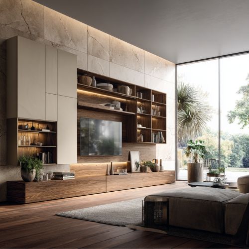 Classic Wall Storage Systems for Luxury Properties