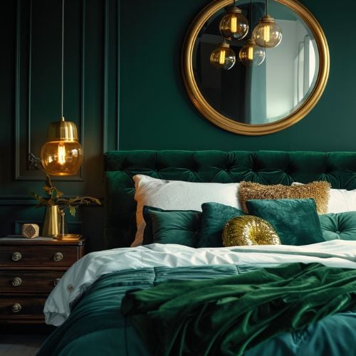 Is a Green Bedroom a Good Idea? Designers Weigh In