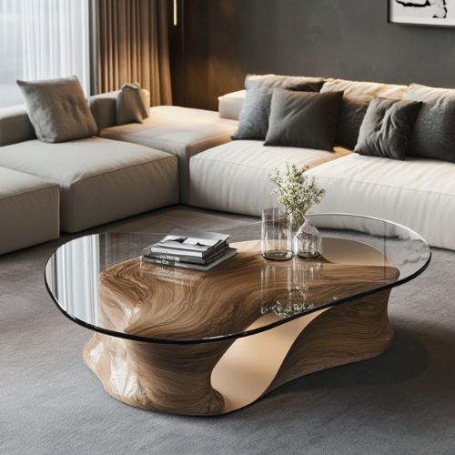 12 Designer Glass Wood Coffee Tables Worth Investing In 2025