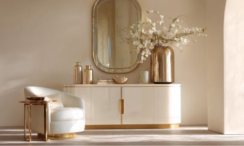 12 Small White Sideboards that Interior Designers Love