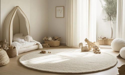 20 Bespoke Round Children’s Rugs Ideas for Luxury Homes