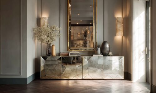 5 Best Mirrored Sideboards for Glamorous Interiors 2025