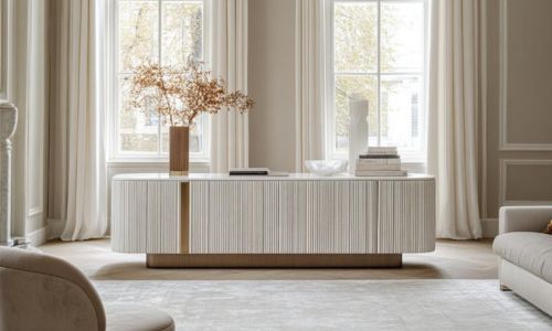 Choosing Between Matte and High Gloss White Sideboards