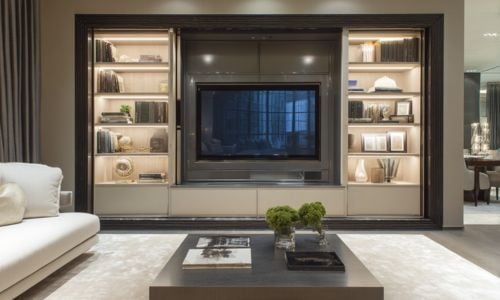 Classic Wall Storage Systems for Luxury Properties