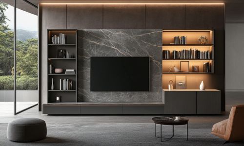 Corner TV Units for 55 Inch TV: Luxury Material Guide
