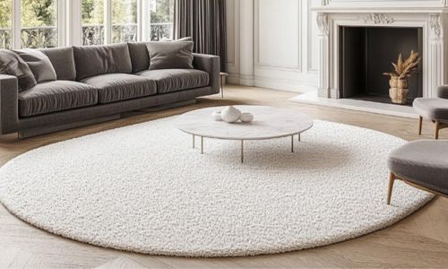 How to Use White Rugs to Transform Your Living Room