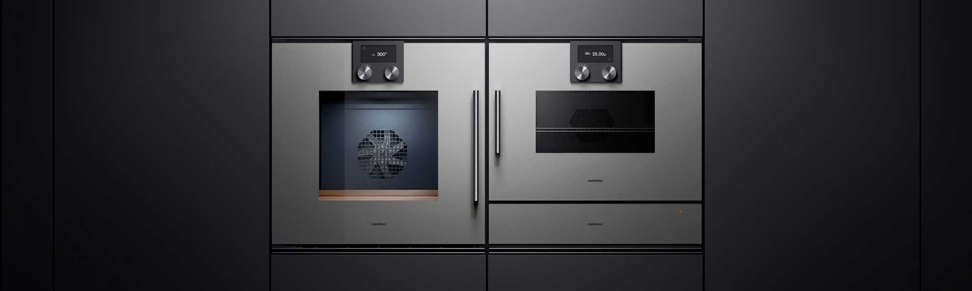 The best ovens in the world. The 200 series by Gaggenau. Available at