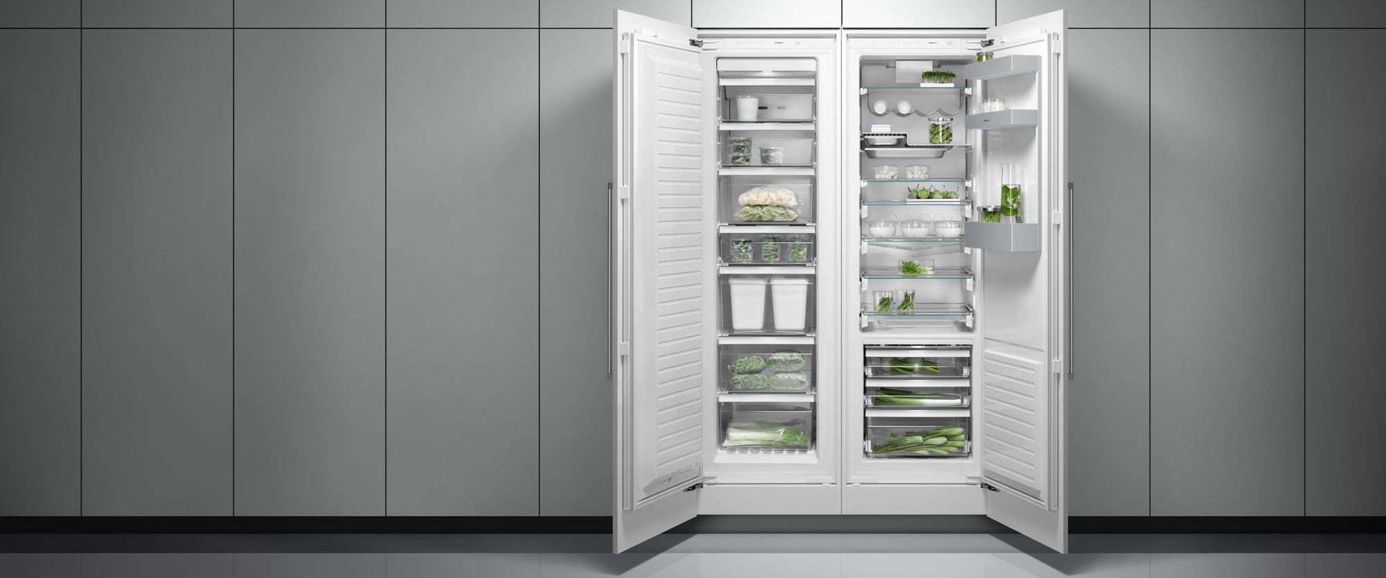 The best refrigerators in the world by Gaggenau. Available at FCI London.