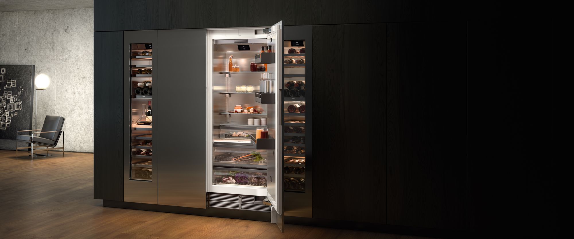 The best refrigerators in the world. The Vario 400 series by Gaggenau