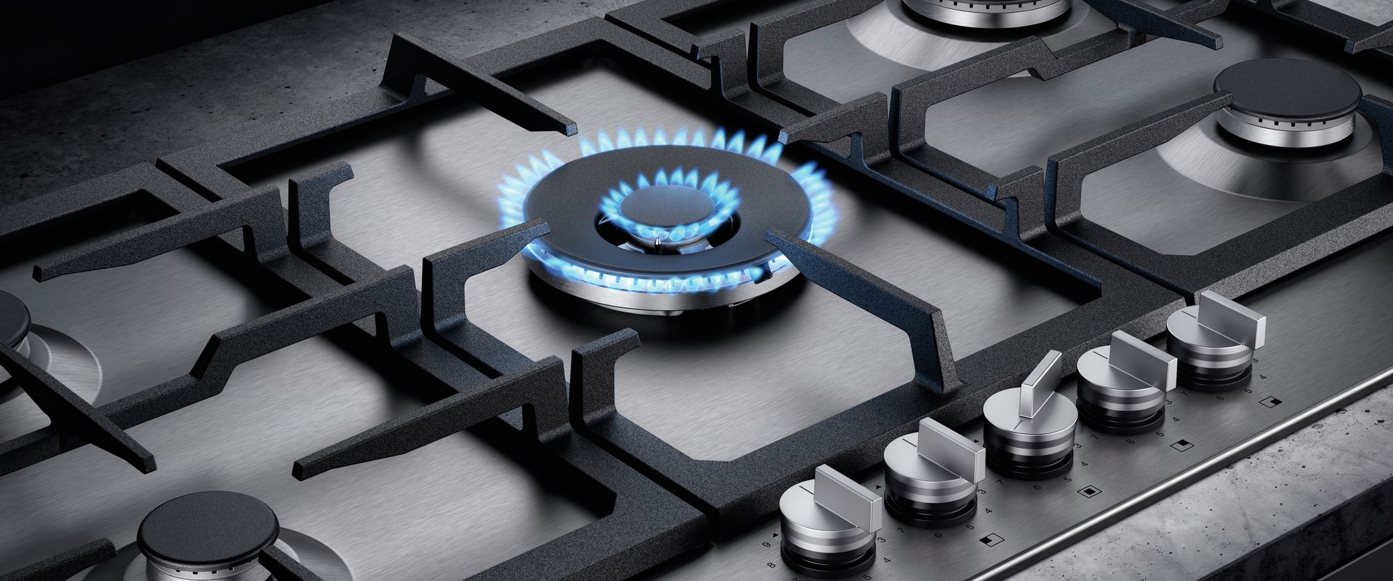 The best cooktops in the world. The Vario 200 and 200 cooktop series by