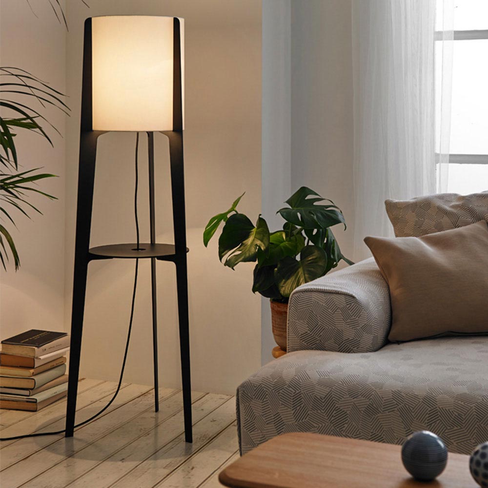 Tower Floor lamp with a water deposit inspired design
