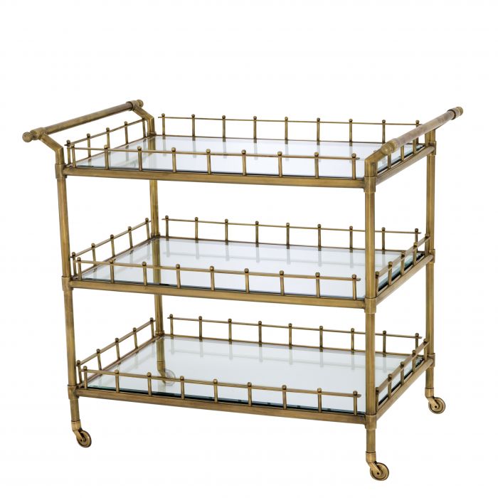Stunning Bar Trolleys Made In Italy To The Highest Standards.