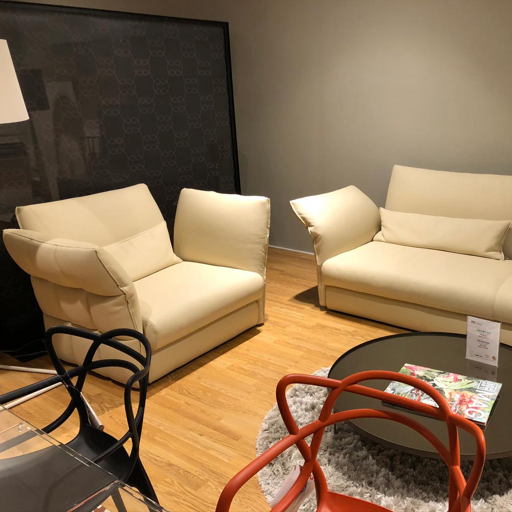 Eva 2 Armchair Set of 2 by Cierre FCI Clearance