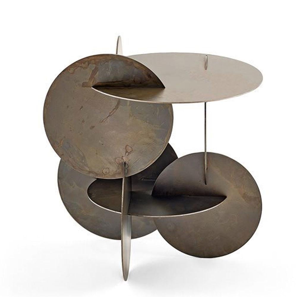 Monete Side Table by Gallotti and Radice - elegant Italian side table for a quiet luxury interior