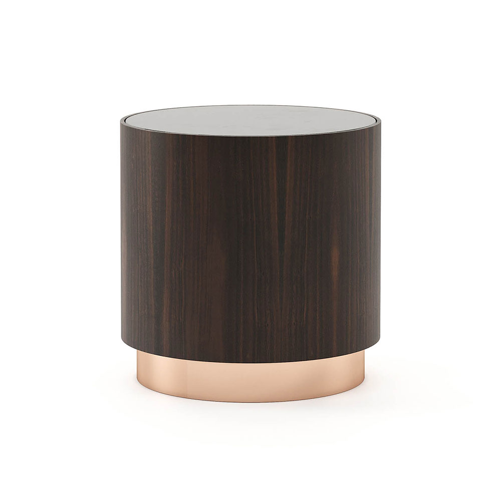 Gold Side Table Laskasas FCI London