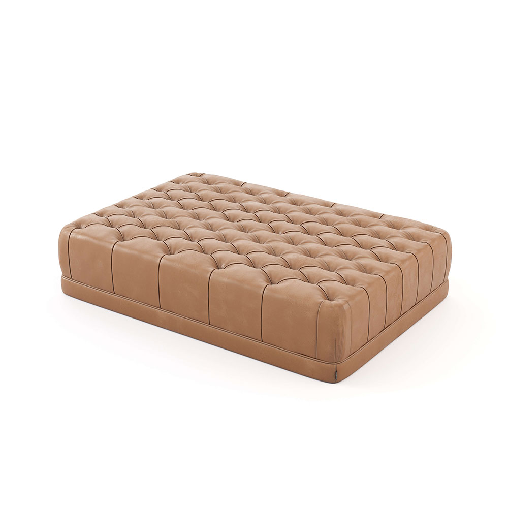 Rom Pouf Footstool by Laskasas