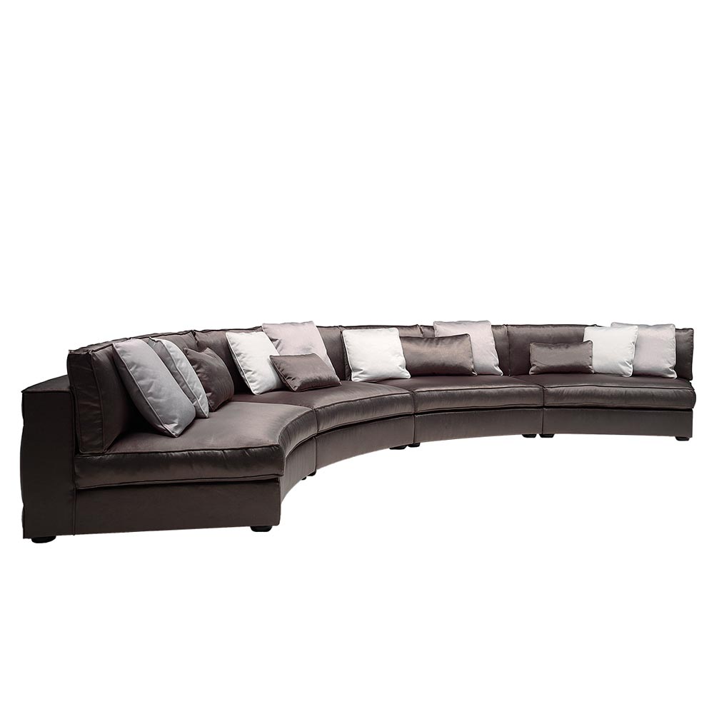 Diamond Curved Sofa Silvano Luxury FCI London