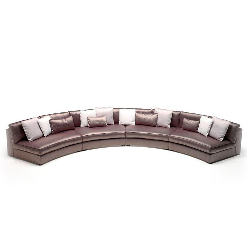 Diamond Curved Sofa by Silvano Luxury